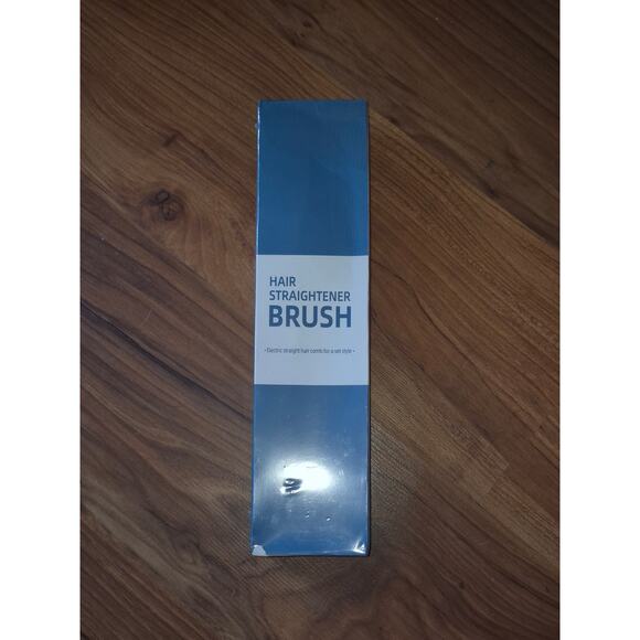 Hair Straightener Brush 5 Temp Settings Fast Heating Auto-Shut Off (Black) s32 - Picture 8 of 8